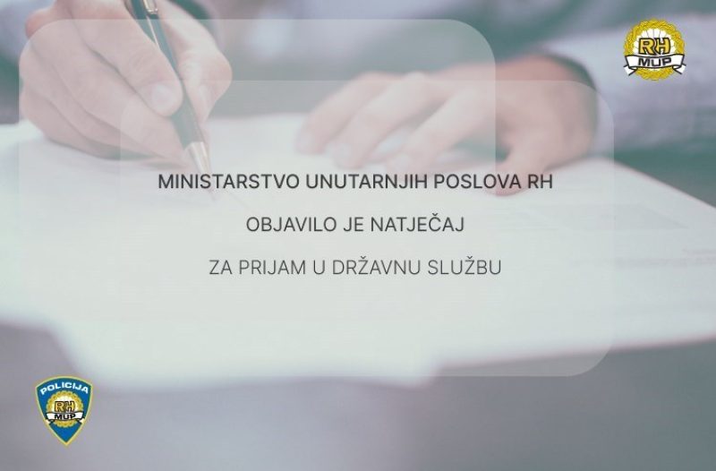 Pag - otok-pag-online.net - MUP raspisao natječaj za prijam vježbenika na koji se mogu prijaviti i osobe s invaliditetom